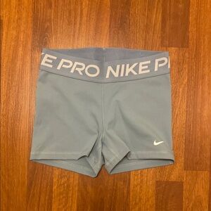 Nike Women's Pro Blue Shorts